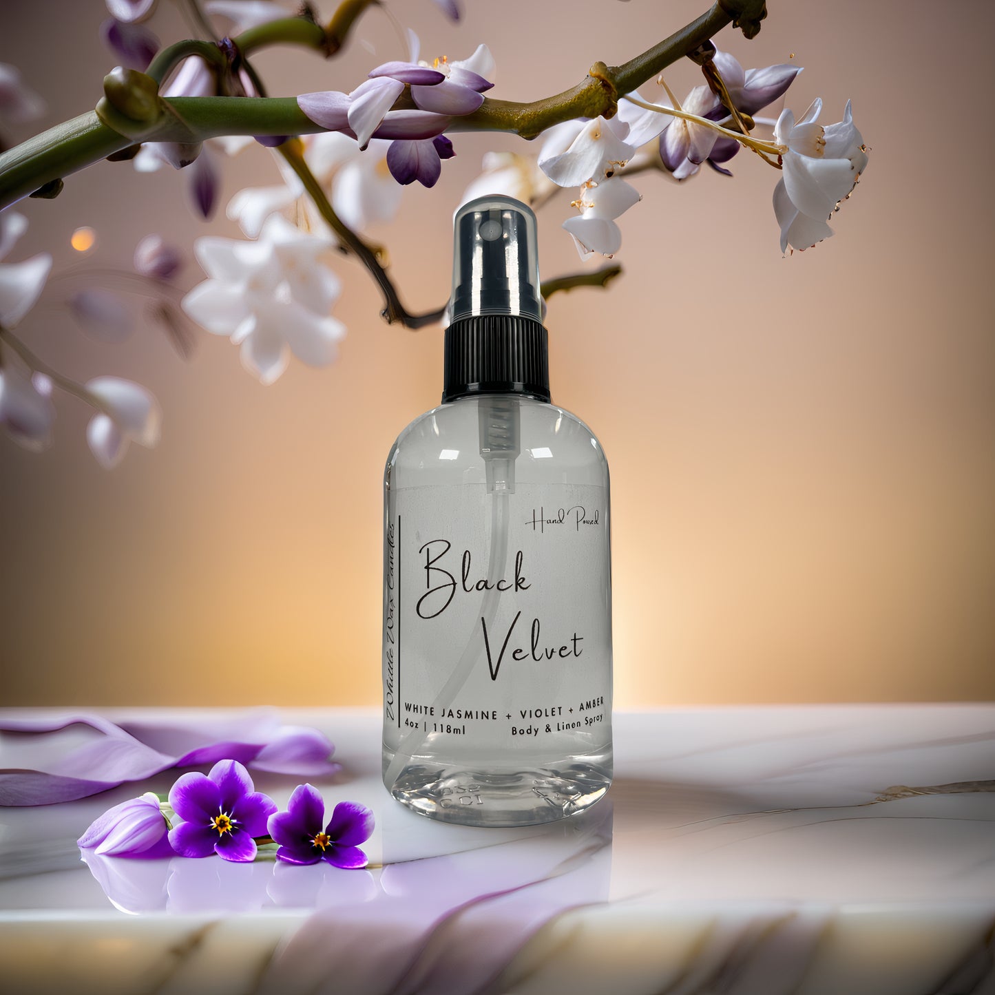 Black Velvet Linen Spray
