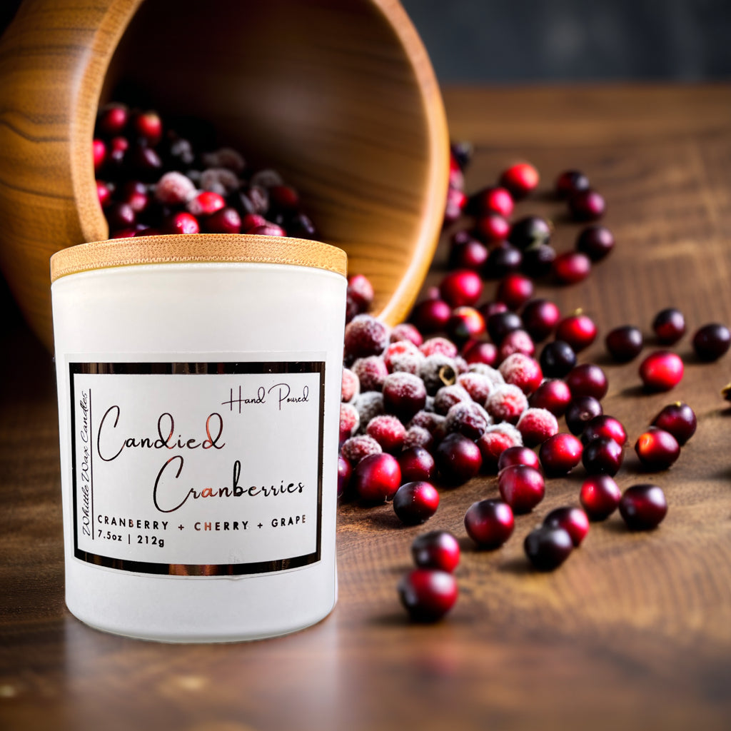 Candied Cranberries 2-Wick 7.5oz Candle