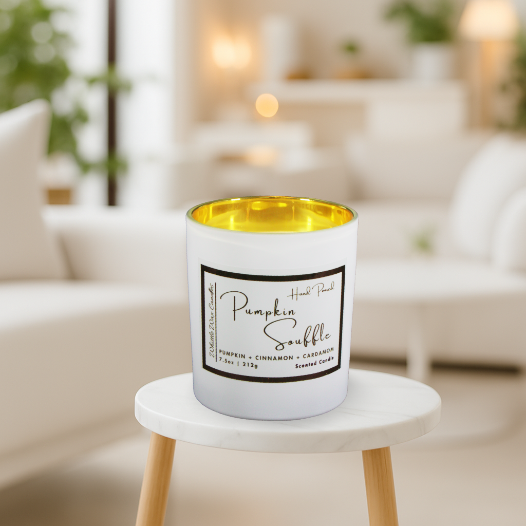 Pumpkin Souffle Candle