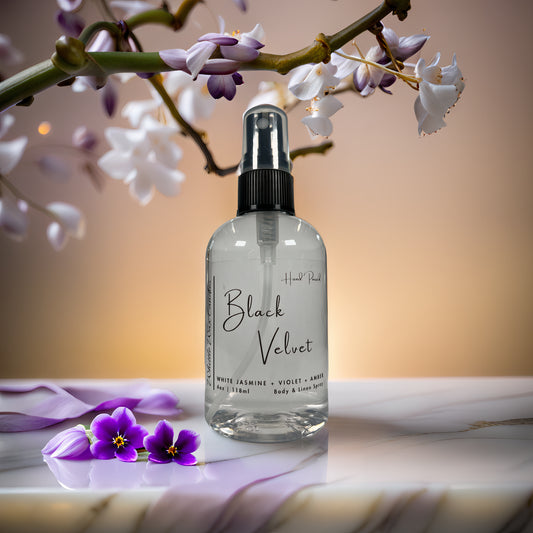 Black Velvet Linen Spray