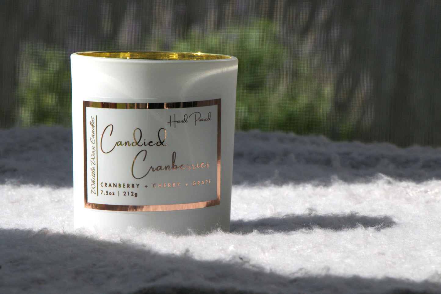 Candied Cranberries Candle