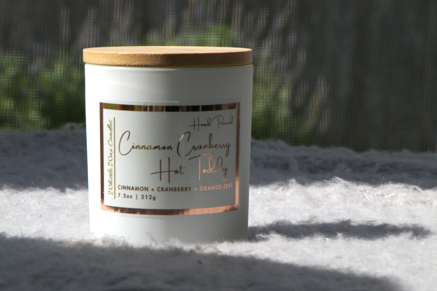 Cinnamon Cranberry Hot Toddy Candle