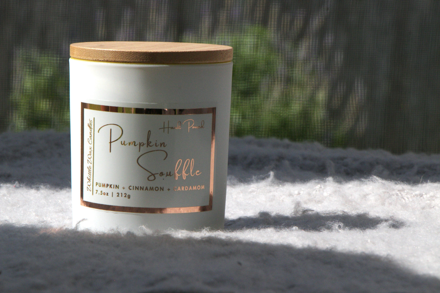 Pumpkin Souffle Candle