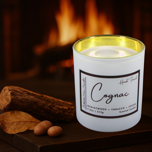 Cognac 2-Wick 7.5oz Candle