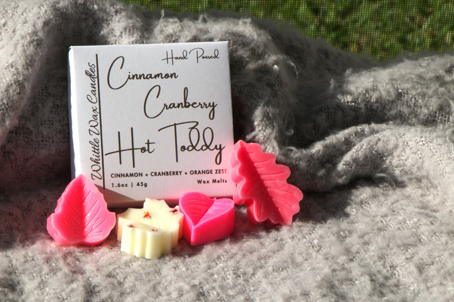 Cinnamon Cranberry Hot Toddy Wax Melts (Leaves)