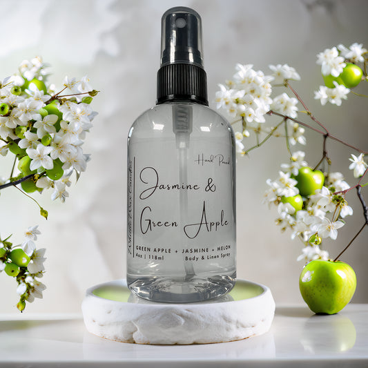 Jasmine & Green Apple Linen Spray