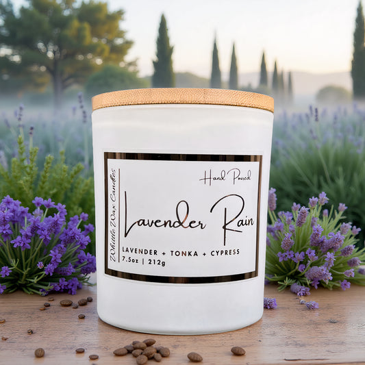 Lavender Rain 2-Wick 7.5oz Candle