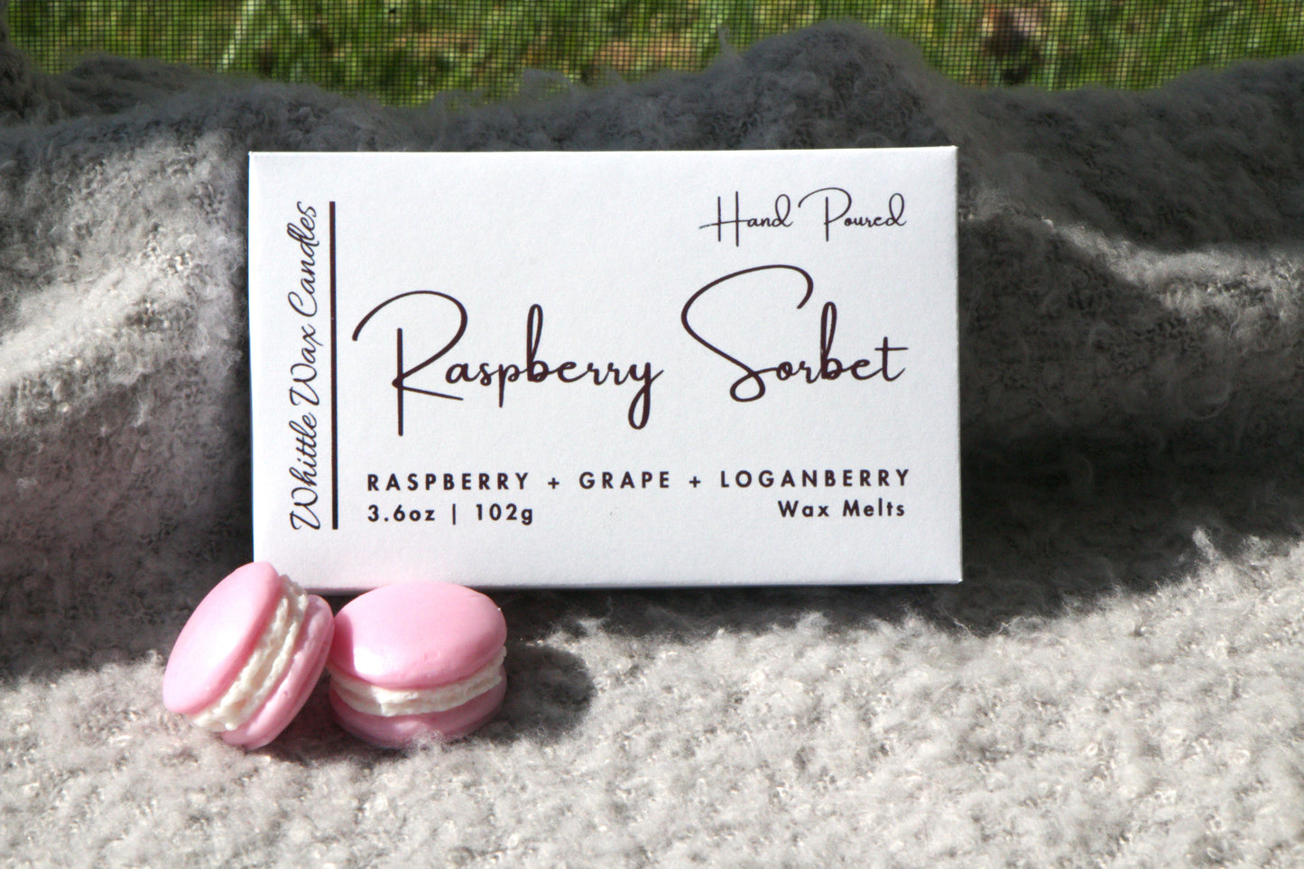 Raspberry Sorbet Wax Melts (Macarons)