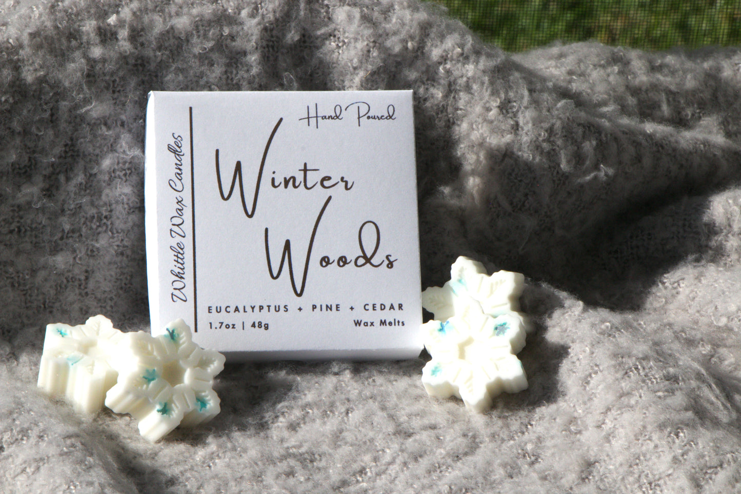 Winter Woods Wax Melts (Snowflakes)